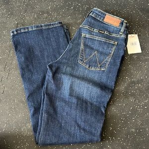 Wrangler high rise bold boot jeans